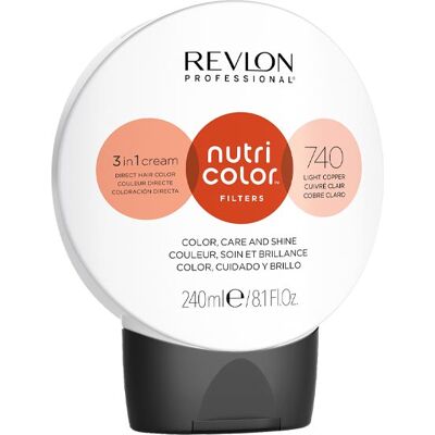 Revlon Nutri Color Filters Light Copper - Haarfarbemaske Revlon Nutri Color Filters Light Copper - Haarfarbemaske