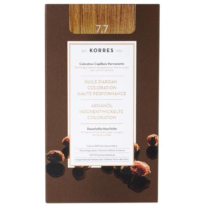 KORRES Argan Oil Hochentwickelte Coloration 7.7 Mittelblond Mocha KORRES Argan Oil Hochentwickelte Coloration 7.7 Mittelblond Mocha