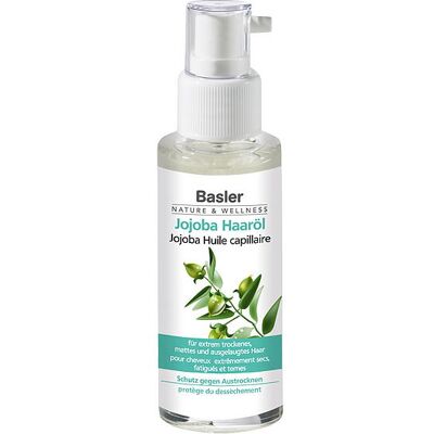 Basler Jojoba Haaröl Glasflasche mit Spender - Haaröl Basler Jojoba Haaröl Glasflasche mit Spender - Haaröl
