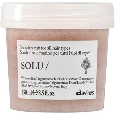 250ml Davines Essential Haircare Solu Sea Salt Scrub Cleanser 250ml Davines Essential Haircare Solu Sea Salt Scrub Cleanser