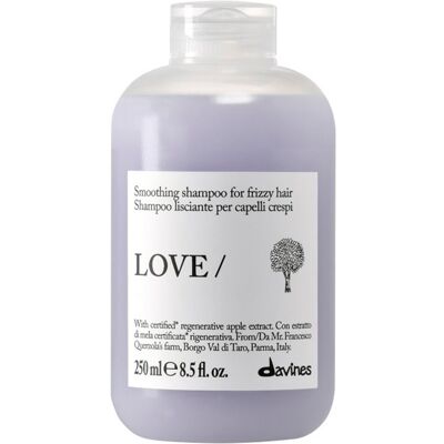 250ml Davines Essential Haircare Love Smoothing Shampoo 250ml Davines Essential Haircare Love Smoothing Shampoo
