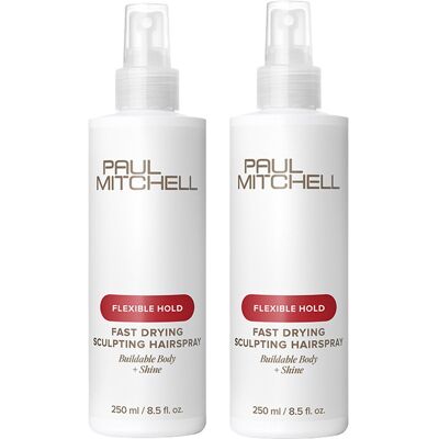 500ml Paul Mitchell Flexible Style Fast Drying Sculpting Spray Duo (2 x 250ml) 500ml Paul Mitchell Flexible Style Fast Drying Sculpting Spray Duo (2 x 250ml)