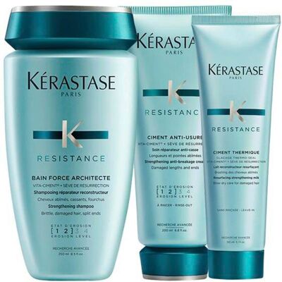 Kérastase Resistance Force Set - Haarpflege-Set Kérastase Resistance Force Set - Haarpflege-Set