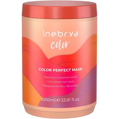 Inebrya Color Perfect Haarkur - Nährende, Vegan, 1000ml Inebrya Color Perfect Haarkur - Nährende, Vegan, 1000ml