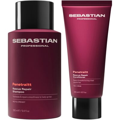 480ml Sebastian Penetraitt Set (Shampoo 280ml + Conditioner 200ml) 480ml Sebastian Penetraitt Set (Shampoo 280ml + Conditioner 200ml)