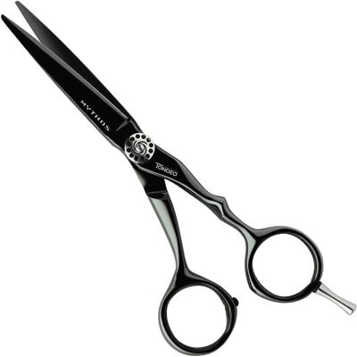 Tondeo Premium Haarschere Mythos Black Offset Conblade 5½" Tondeo Premium Haarschere Mythos Black Offset Conblade 5½"