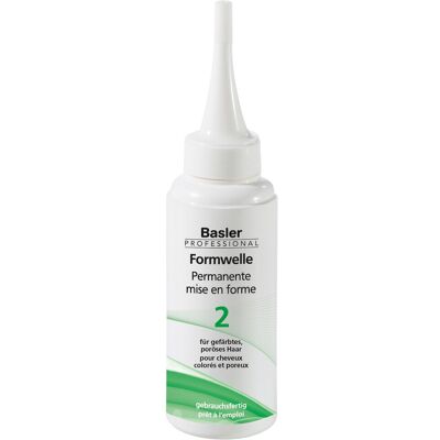 basler Formwelle 2, für gefärbtes, poröses Haar, Portionsflasche 75 ml basler Formwelle 2, für gefärbtes, poröses Haar, Portionsflasche 75 ml