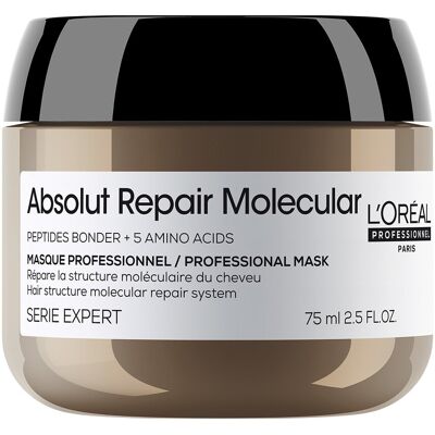 L'Oréal Professionnel Paris Serie Expert Absolut Repair Molecular Professional Mask 75 ml L'Oréal Professionnel Paris Serie Expert Absolut Repair Molecular Professional Mask 75 ml