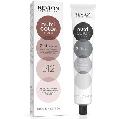 Revlon Professional - Nutri Color Filters - Châtin Cendré Perlé - Farbige Haare Revlon Professional - Nutri Color Filters - Châtin Cendré Perlé - Farbige Haare