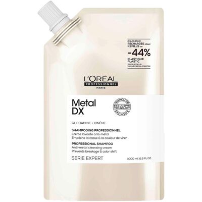 L'Oréal Professionnel Paris Serie Expert Metal DX Professional Shampoo Refill 1 Liter L'Oréal Professionnel Paris Serie Expert Metal DX Professional Shampoo Refill 1 Liter