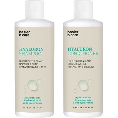 400ml basler Hyaluron Set (Shampoo 200ml + Conditioner 200ml) 400ml basler Hyaluron Set (Shampoo 200ml + Conditioner 200ml)