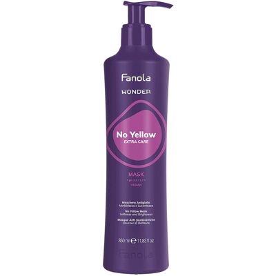 Fanola No Yellow Wonder Silber Glanz Pflege Maske (350ml) Fanola No Yellow Wonder Silber Glanz Pflege Maske (350ml)