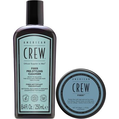 American Crew Fiber + Cleanser Set American Crew Fiber + Cleanser Set