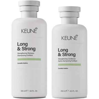 550ml KEUNE Long & Strong Long & Strong Set (Shampoo 300ml + Conditioner 250ml) 550ml KEUNE Long & Strong Long & Strong Set (Shampoo 300ml + Conditioner 250ml)