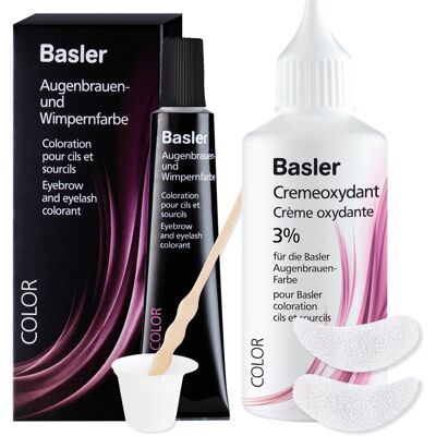 Basler Augenbrauenfarbe Set lichtbraun - Augenbrauen & Wimpernfarbe Basler Augenbrauenfarbe Set lichtbraun - Augenbrauen & Wimpernfarbe