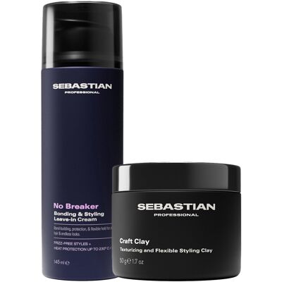 195ml Sebastian Wolf Shag Look Set (Leave In Cream 145ml + Craft Clay 50ml) 195ml Sebastian Wolf Shag Look Set (Leave In Cream 145ml + Craft Clay 50ml)