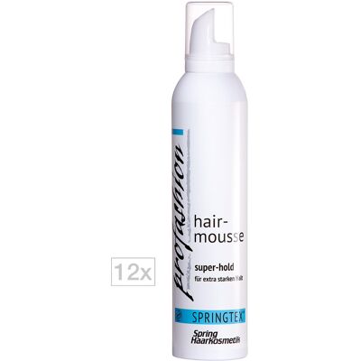3600ml Spring Hair-Mousse Super-Hold 3600ml Spring Hair-Mousse Super-Hold