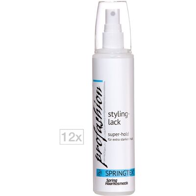 2400ml Spring Styling-Lack Super-Hold 2400ml Spring Styling-Lack Super-Hold
