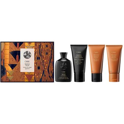 225ml Oribe Signature Holiday Value-Set Travel (Shampoo 75ml + Conditioner 50ml + Wash 50ml + Creme 50ml) 225ml Oribe Signature Holiday Value-Set Travel (Shampoo 75ml + Conditioner 50ml + Wash 50ml + Creme 50ml)