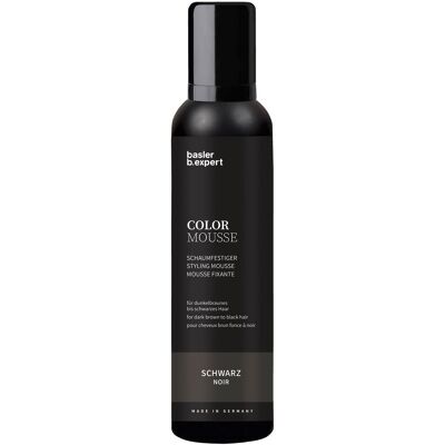 Basler Schwarz Haarspray - Farbverstärkender Styling Schaum - Haarspray Basler Schwarz Haarspray - Farbverstärkender Styling Schaum - Haarspray