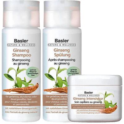 Basler Ginseng Haarpflege-Set - Stärkung & Glanz Basler Ginseng Haarpflege-Set - Stärkung & Glanz