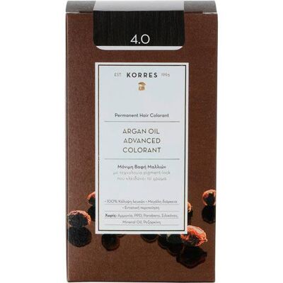 KORRES Argan Oil Hochentwickelte Coloration 4.0 Mittelbraun KORRES Argan Oil Hochentwickelte Coloration 4.0 Mittelbraun
