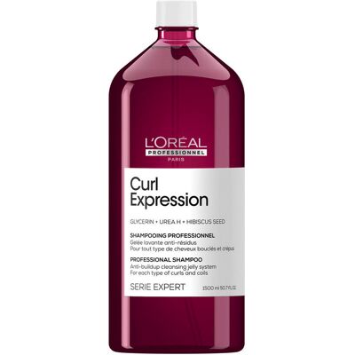 L'Oréal Professionnel Paris Serie Expert Curl Expresssion Anti-Buildup Cleansing Shampoo 1,5 Liter L'Oréal Professionnel Paris Serie Expert Curl Expresssion Anti-Buildup Cleansing Shampoo 1,5 Liter