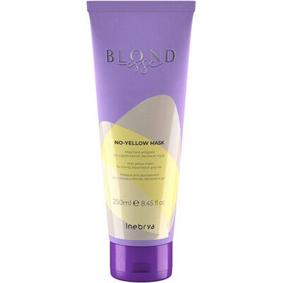 Inebrya BLONDesse No-Yellow Haarmaske - Neutralisiert Gelbton - 250ml Inebrya BLONDesse No-Yellow Haarmaske - Neutralisiert Gelbton - 250ml