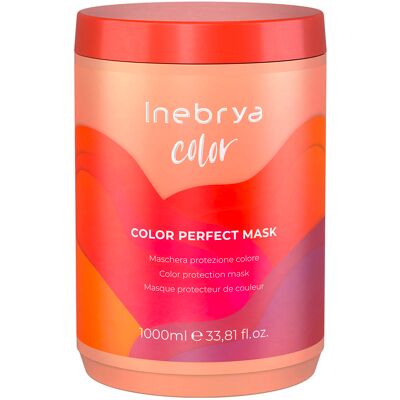 Inebrya Color Perfect Haarkur - Nährende, Vegan, 1000ml Inebrya Color Perfect Haarkur - Nährende, Vegan, 1000ml