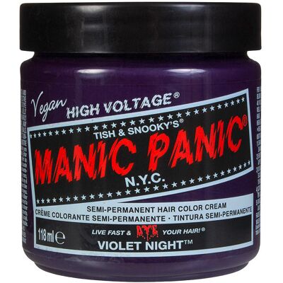 Manic Panic Violet Night Semi-Perm Haarfarbe - Haarfarbe Manic Panic Violet Night Semi-Perm Haarfarbe - Haarfarbe