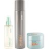 GLYNT Set lebendige Fülle für feines Haar (Energy Spray 100 ml + Paste 75 ml + Build up Spray 300 ml)