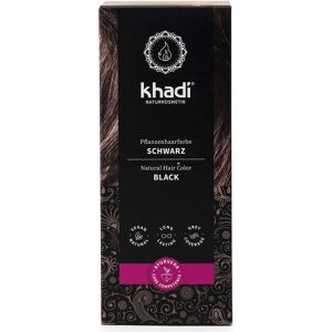 khadi Pflanzenhaarfarbe Schwarz 100 g