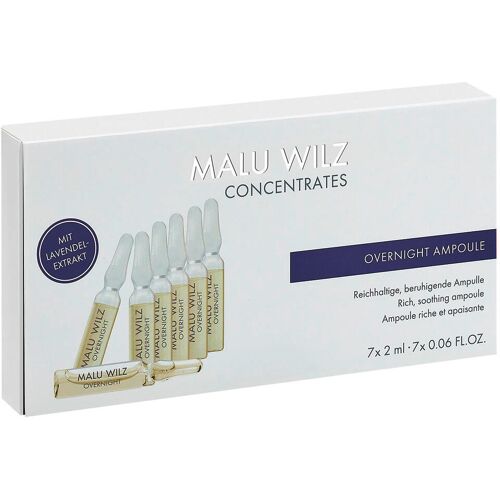 Malu Wilz Overnight Ampullen Set Packung mit 7 x 2 ml