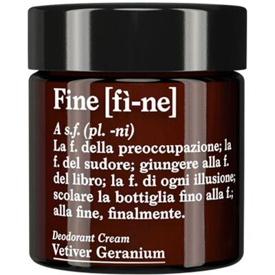 FINE Deodorant Vetiver Geranium - Deodorant FINE Deodorant Vetiver Geranium - Deodorant