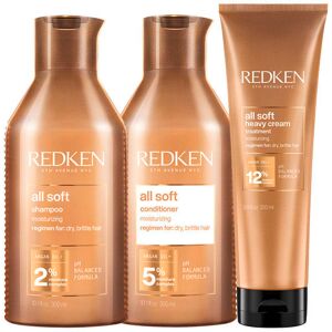 Redken All Soft Pflege Trio - Haarpflege-Set Redken All Soft Pflege Trio - Haarpflege-Set