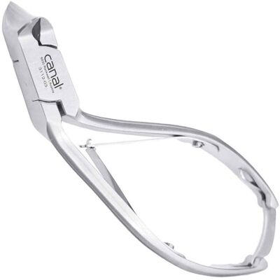 Canal Nagelzange mit zwei Spitzen "Ergo" rostfrei 14 cm Canal Nagelzange mit zwei Spitzen "Ergo" rostfrei 14 cm