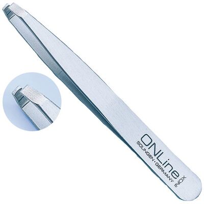 ONLine Pinzette - Präzise, Edelstahl, 9,5 cm ONLine Pinzette - Präzise, Edelstahl, 9,5 cm