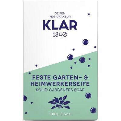 KLAR Feste Garten- & Handwerkerseife 100 g KLAR Feste Garten- & Handwerkerseife 100 g