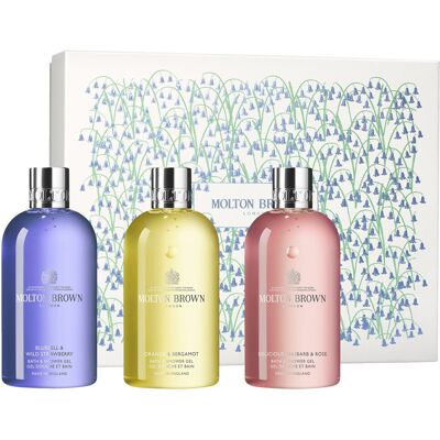 900ml MOLTON BROWN Floral & Fruity Body Care Gift Set (3 x 300ml) 900ml MOLTON BROWN Floral & Fruity Body Care Gift Set (3 x 300ml)