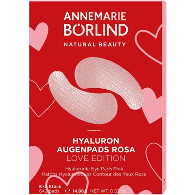 ANNEMARIE BÖRLIND HYALURON AUGENPADS ROSA LOVE EDITION 6 x 2 Stück ANNEMARIE BÖRLIND HYALURON AUGENPADS ROSA LOVE EDITION 6 x 2 Stück