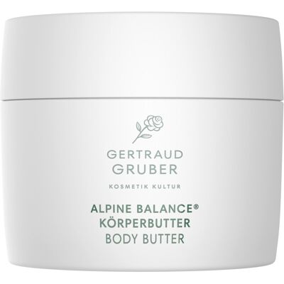 Gertraud Gruber ALPINE BALANCE Körperbutter 200 ml Gertraud Gruber ALPINE BALANCE Körperbutter 200 ml