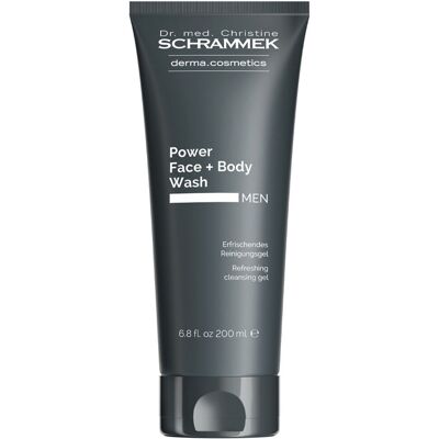 Dr. med. Christine SCHRAMMEK MEN Power Face + Body Wash 200 ml Dr. med. Christine SCHRAMMEK MEN Power Face + Body Wash 200 ml