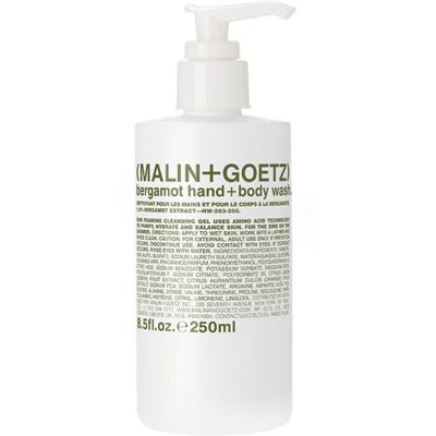 MALIN+GOETZ Bergamot Hand + Body Wash 250 ml MALIN+GOETZ Bergamot Hand + Body Wash 250 ml
