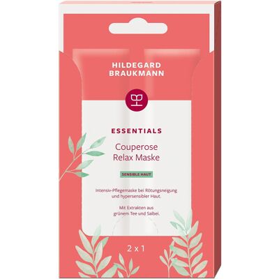 Hildegard Braukmann ESSENTIALS Couperose Relax Maske - Gesichtsmaske Hildegard Braukmann ESSENTIALS Couperose Relax Maske - Gesichtsmaske