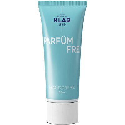 KLAR Handcreme parfümfrei 50 ml KLAR Handcreme parfümfrei 50 ml