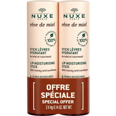 NUXE Rêve de Miel Lippenbalsam (2 x 4 g) NUXE Rêve de Miel Lippenbalsam (2 x 4 g)