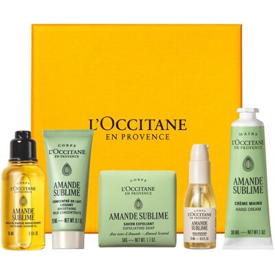 100ml L'Occitane Amande Sublime Routine (Handcreme 30ml + Öl 15ml + Duschöl 35ml + Konzentrat 20ml) 100ml L'Occitane Amande Sublime Routine (Handcreme 30ml + Öl 15ml + Duschöl 35ml + Konzentrat 20ml)