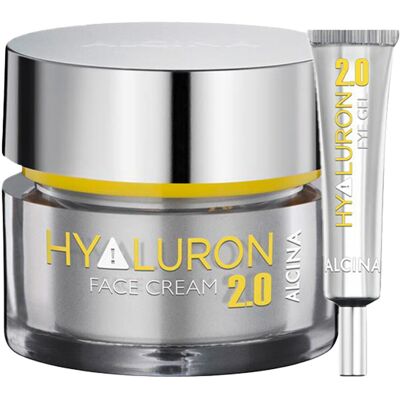 Alcina Hyaluron 2.0 Set (Gesichtscreme + Augen-Gel) Alcina Hyaluron 2.0 Set (Gesichtscreme + Augen-Gel)