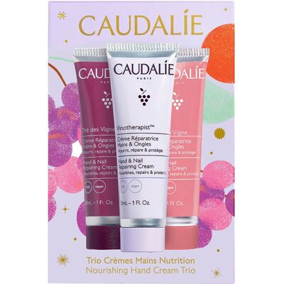 90ml CAUDALIE Hand Cream Trio Set (Cream 3 x 30ml) 90ml CAUDALIE Hand Cream Trio Set (Cream 3 x 30ml)