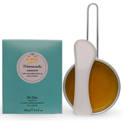 X-Epil Warmwachs Cassolette - Warmwachs für Gesicht und Körper X-Epil Warmwachs Cassolette - Warmwachs für Gesicht und Körper